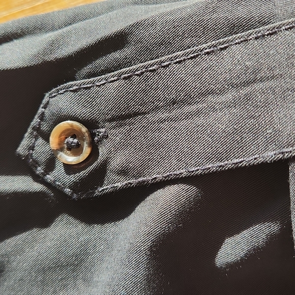 NWT BANANA REPUBLIC BLACK BUTTON DOWN JUMPSUIT - Picture 15 of 15